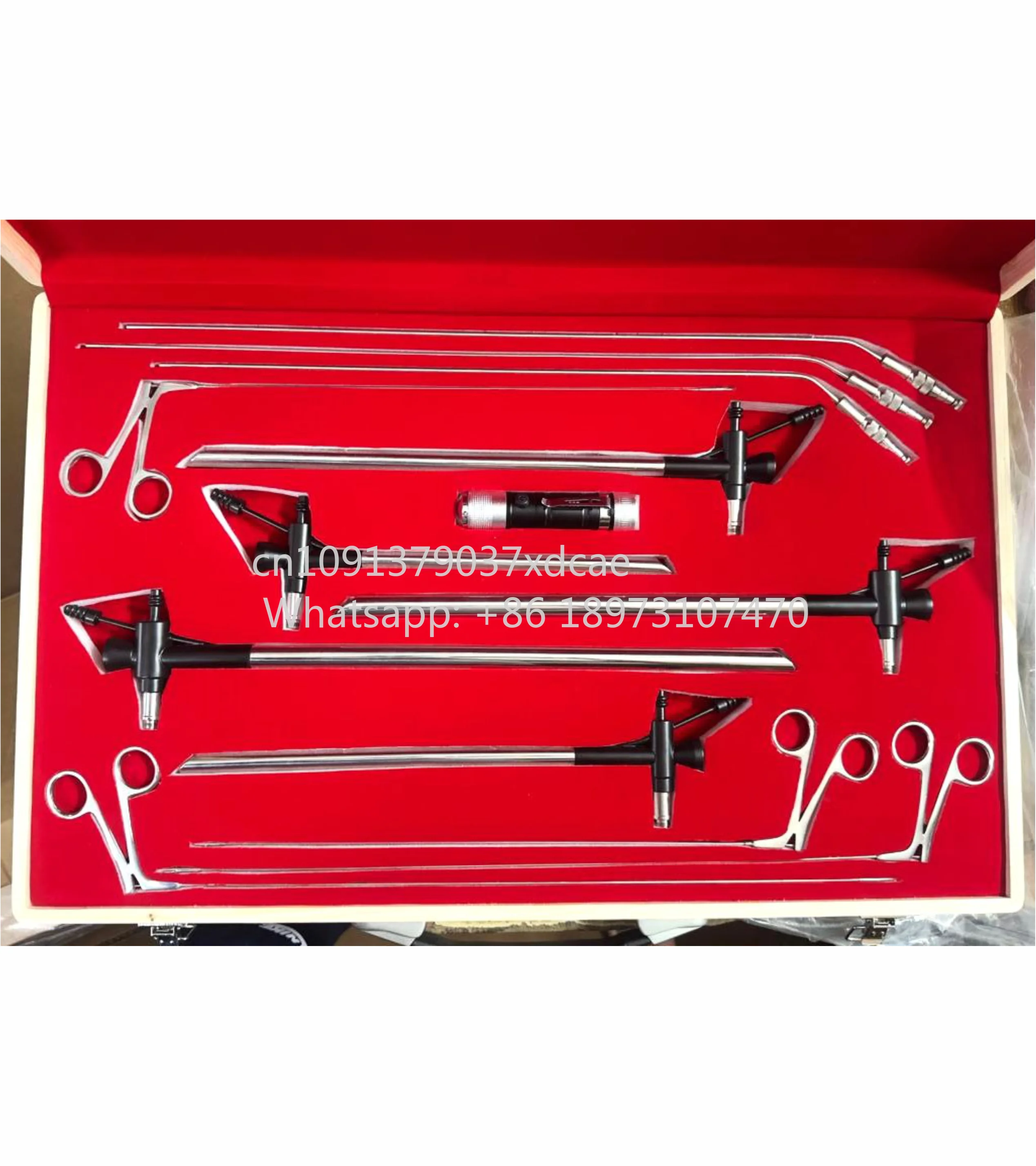2026 NEW Ruya Surgical Class II. Rigid Bronchoscope Surgical Kit Stainless Steel Components Universal Head Grasping Forceps Manu
