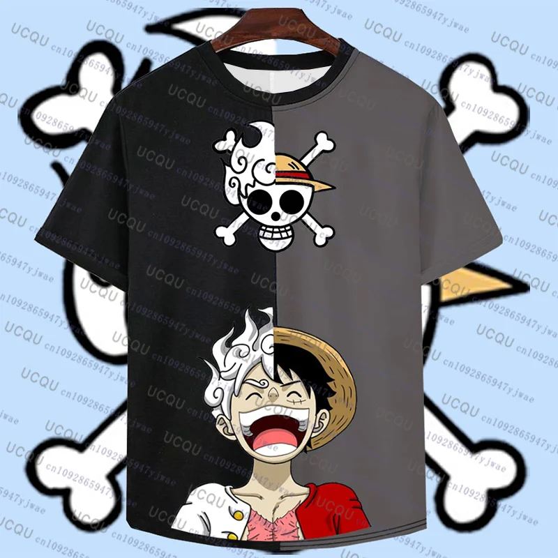

2022, японское аниме, цельная футболка Луффи, специальное издание, повседневная футболка большого размера с круглым вырезом, быстросохнущая футболка, бандай, футболка для косплея для детей/взрослых