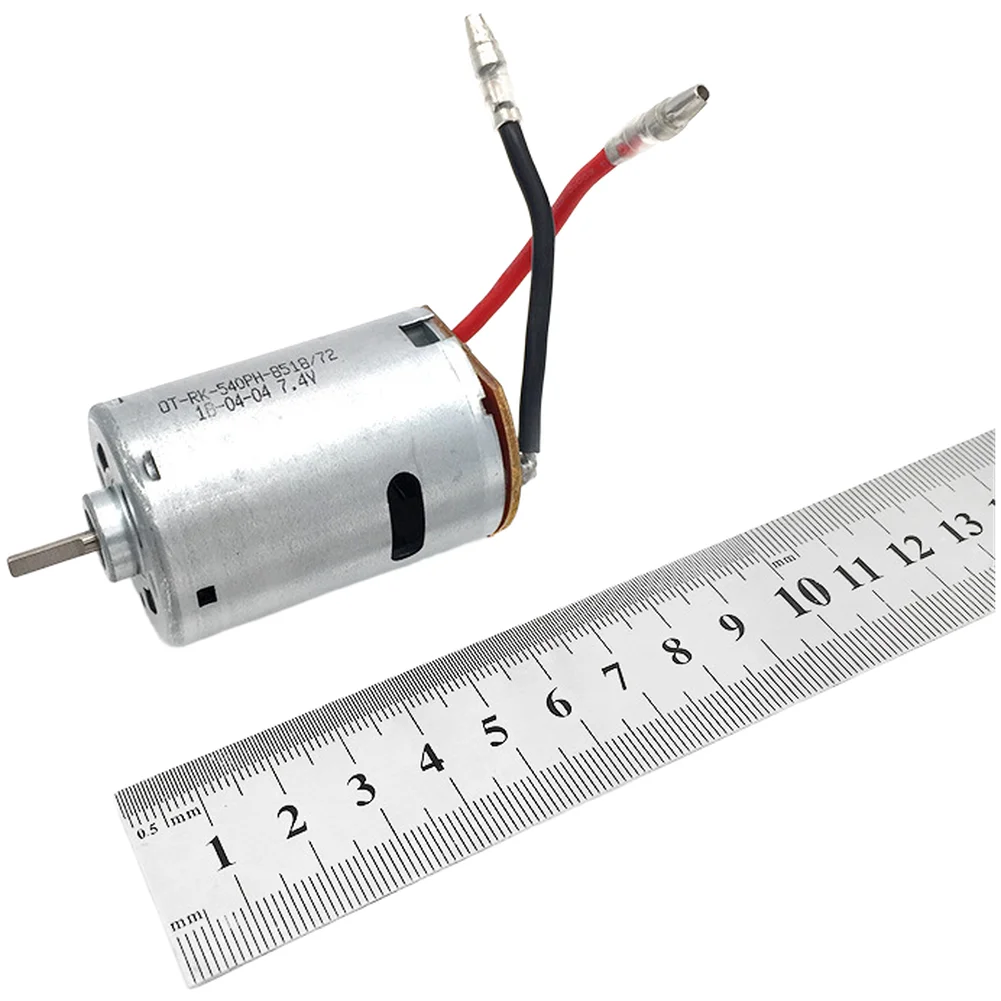 540 Motor With 17T Gear Metal Frame And Heat Sink Assembly For RC Model Builders Seeking Power Solutions