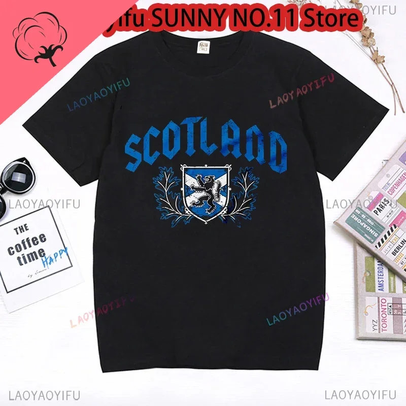 Mens Scotland Shirt Scottish Gifts Scotland Patriotic Flag Tee Scottish Tshirts