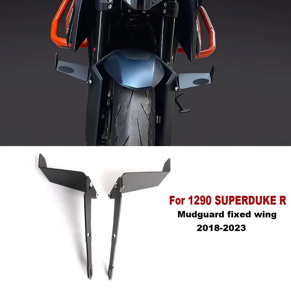 

Motorcycle Accessories Adjustable Front Fender Fixed Wing Mudguard For 1290 Super Duke R 2018 2019 2020 2021 2022 2023