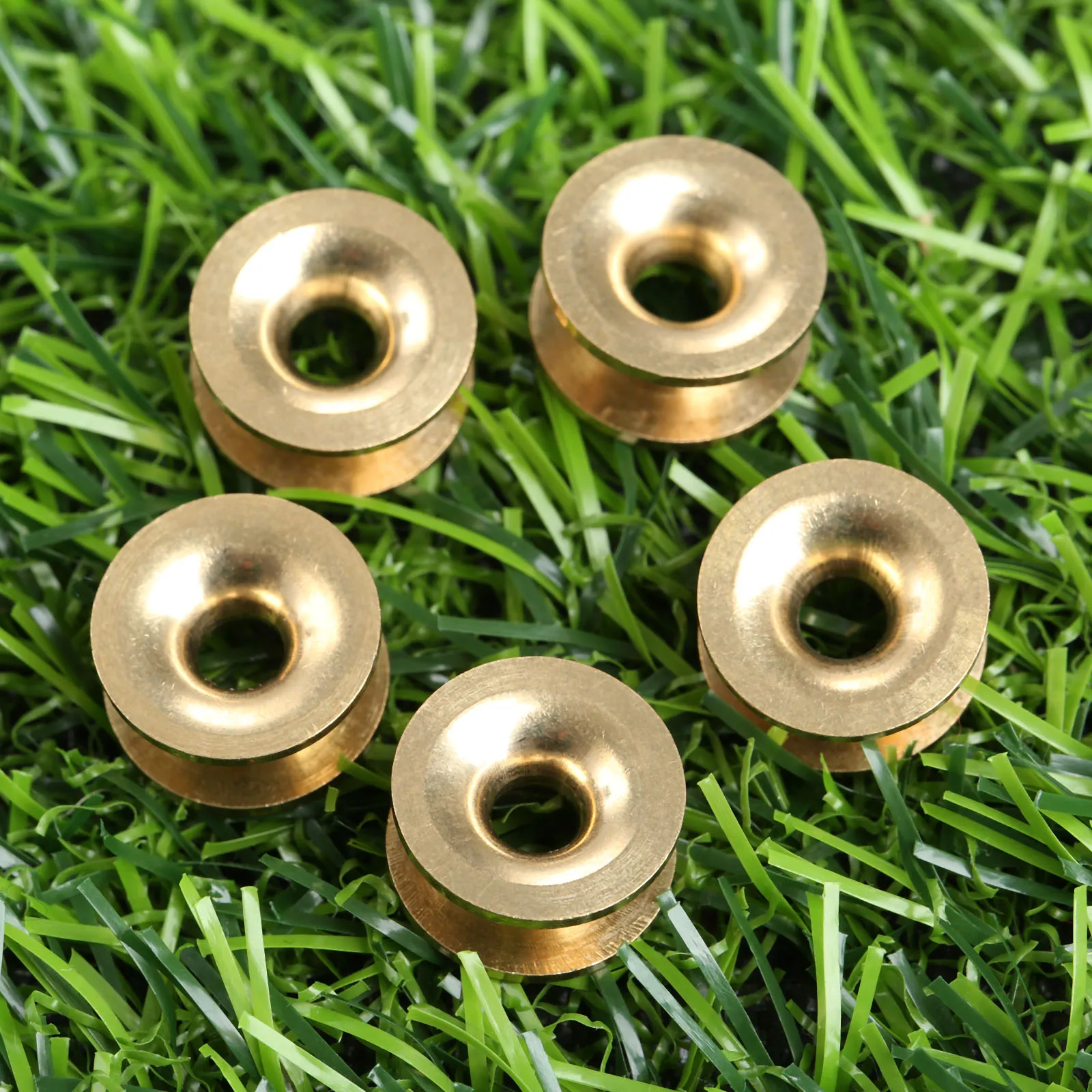 DRELD 5Pcs/lot Grass Trimmer Head Eyelets Sleeve String Trimmer Attachment For Universal Head Heavy Duty Trimmer line Universal