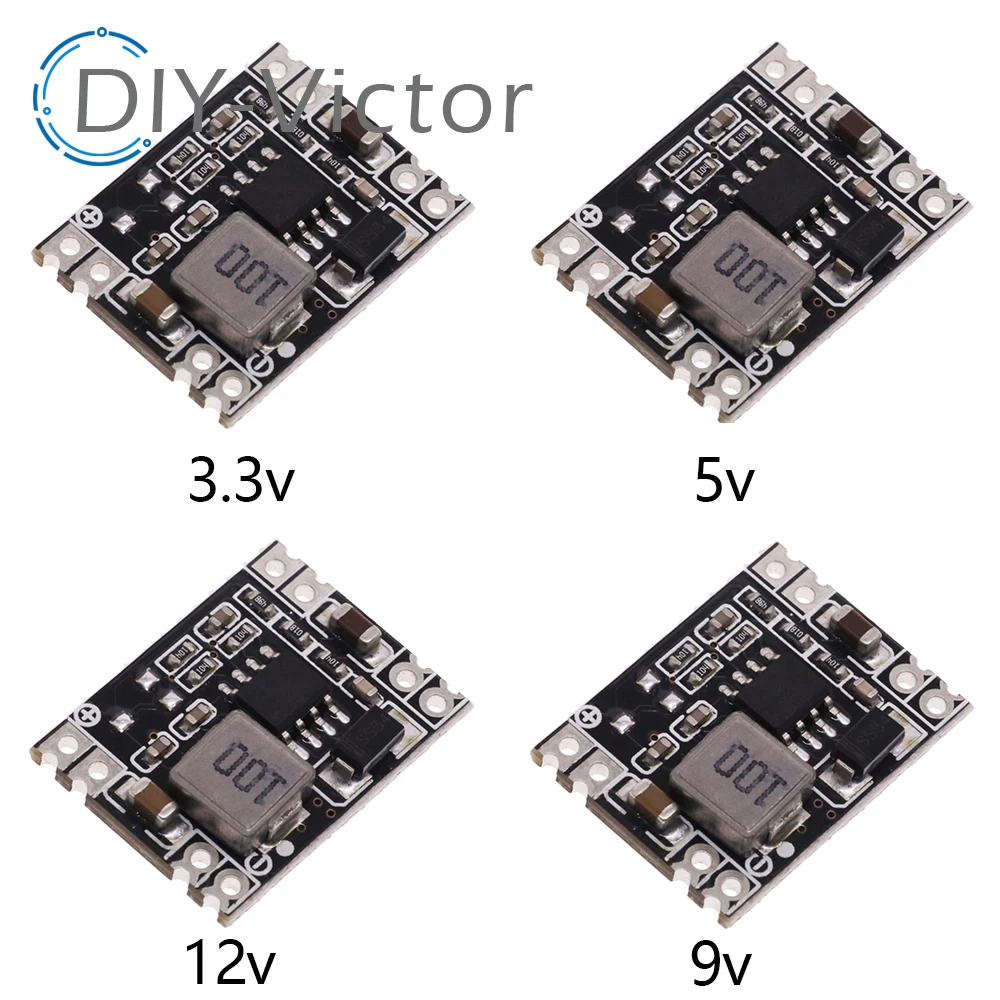 MINI560 DC-DC 3A Buck Step-down Power Supply Module MP1584EN 5V-12V 24V to 5V 3.3V 9V 12V Fixed Output for Arduino Replace LM259