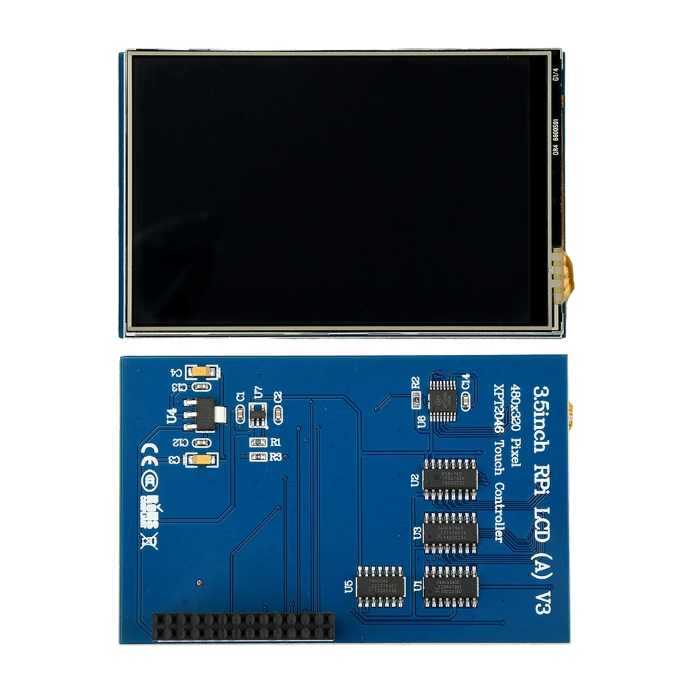 3.5 inch SPI Serial TFT LCD Touch Screen Display Module 320*240 Resolution SPI Interface for Raspberry Pi P1 P2 P3