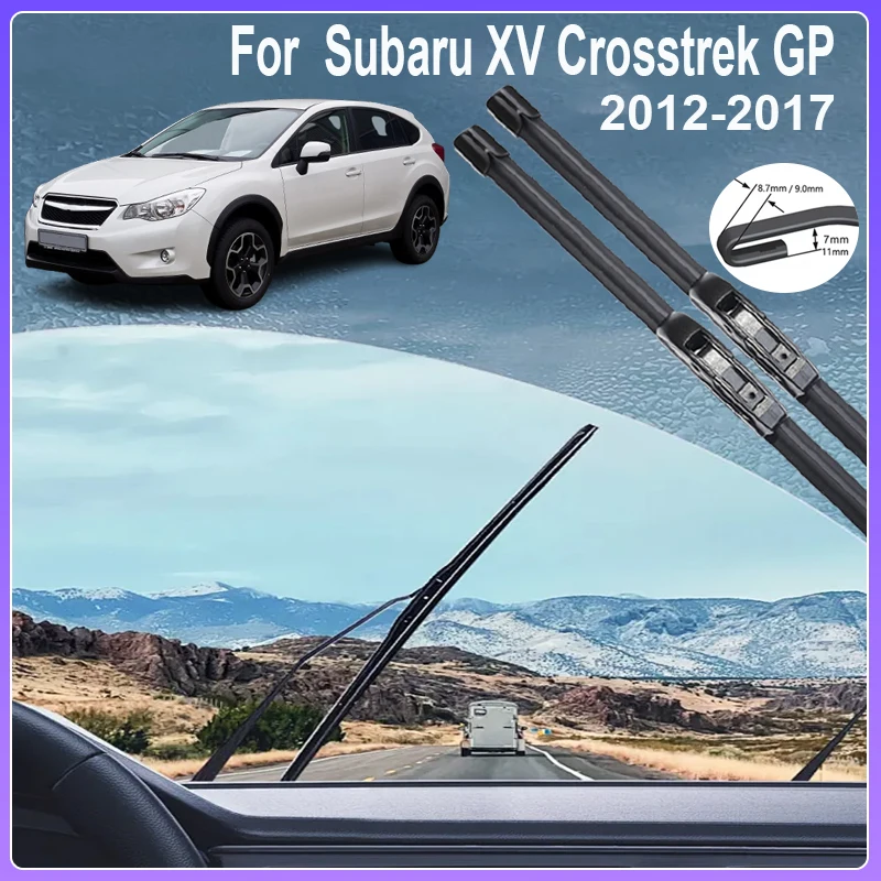 

Автомобильные щетки стеклоочистителя для Subaru XV Crosstrek GP MK1, аксессуары 2012-2017, 2013, щетки для лобового стекла, запчасти