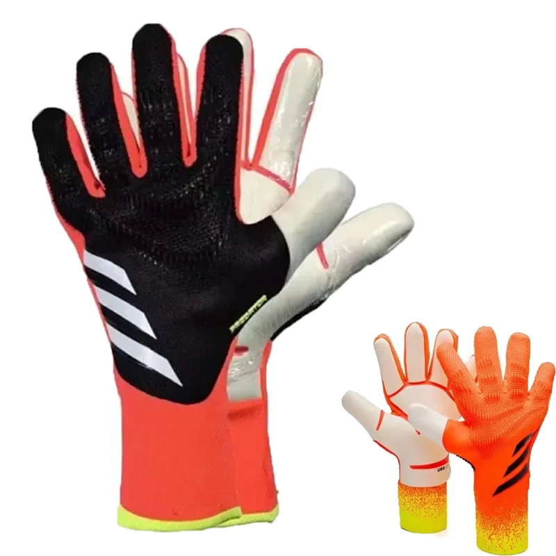 Goalkeeper Soccer Gloves Adult Goalkeeper Professional Match Non-Slip Kids Goalkeeping Breathable