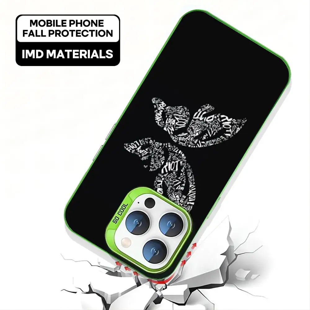 COOL Paramore music Phone Case green IMD Colorful Phone CaseSilver Suitable for iPhone 16 15 14 13 12 11 XS Pro Max