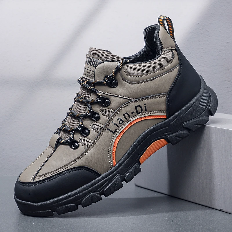 Baskets Sport semelle plate en vente chaussures de haute technologie à lacets grande taille hommes randonnée voyage taille 39-48 chaussures de Trekking pour hommes