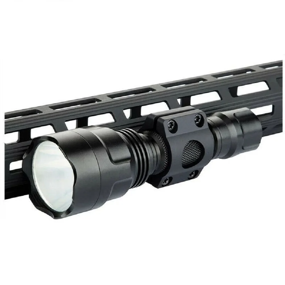 MLOK Toy Accessories Scope Ring Holder Mount 25.4mm Flashlight 45 Degree Offset Flashlight Mount - M-LOK & Picatinny