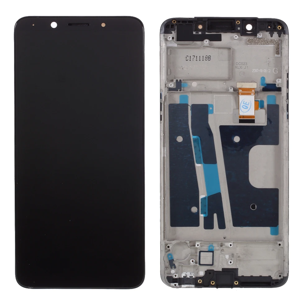 

6 inch Assembly LCD Screen and Digitizer Assembly + Frame Spare Part for OPPO A73 / F5 Youth