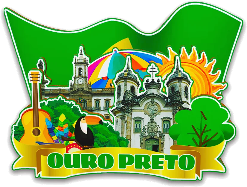 مغناطيس ديكور لـ Foz do Iguacu Florianopolis Ouro Preto Belo Horizonte ملصقات الثلاجة التذكارية للمدينة البرازيلية