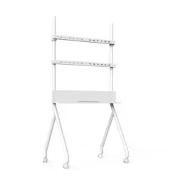 Mobile Studio TV Display Stand avec roues, chariot TV, réglable, artistique, liatif, 55 - 86 ", TV, usine, nouvelle arrivée, recommandé