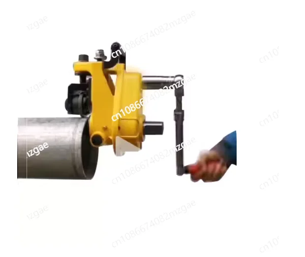 Roll Pipe Groover Fully Manual Steel Pipe Grooving Machine for 1