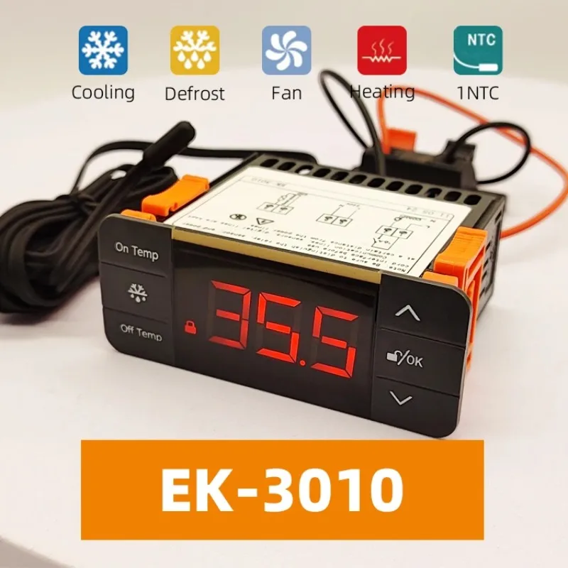 

220V Intelligent Incubator EK3010 Smart Digital Temperature Control Thermostat EK-3010 Temperature Controller Touch Screen