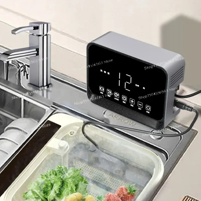 Wholesale Multifunction 400W Small Dishwasher Vegetables Washing Machine  Ultrasonic Cleaners with Examining Report