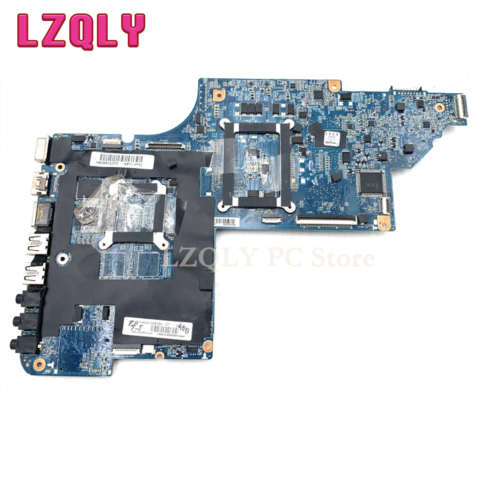 LZQLY For HP Pavilion DV7 DV7-6000 665986-001 659093-001 659094-001 665987-001 HM65 DDR3 HD7400M GPU Laptop Motherboard