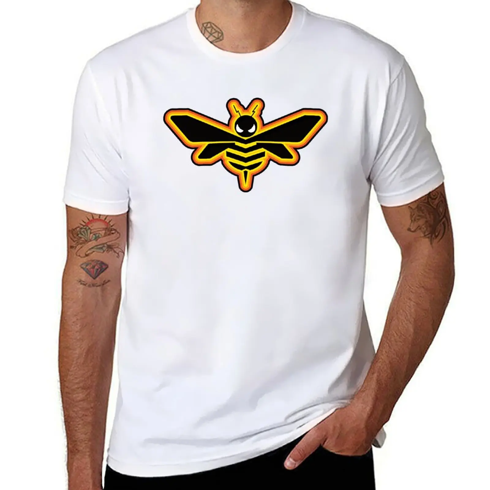 

BumbleBee Logo T-Shirt anime clothes Short sleeve tee anime tshirt sports fans T-shirts for men cotton