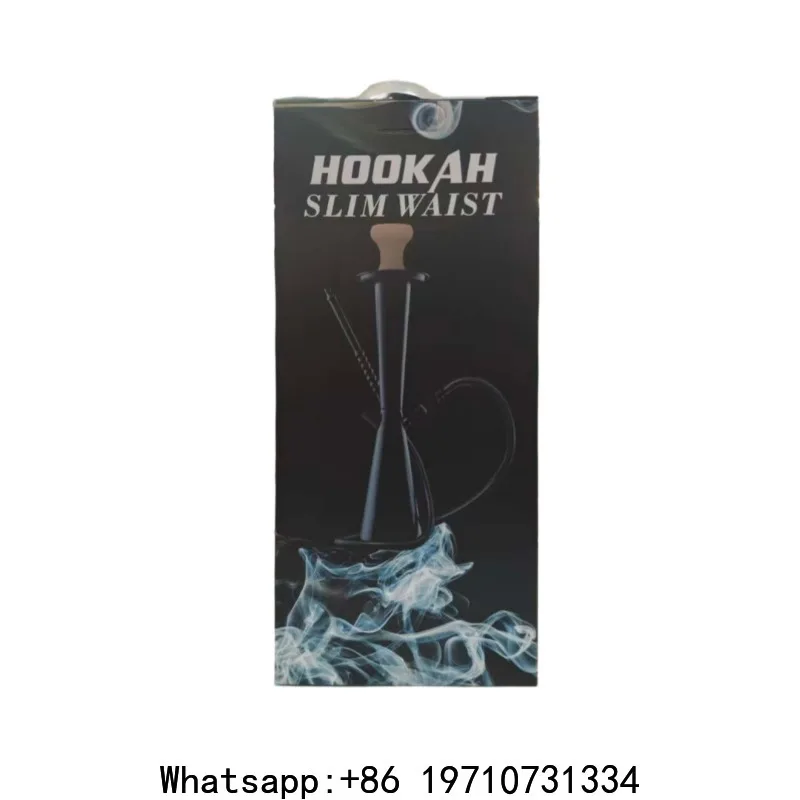 Cross-border Arab shisha classic style plastic long tube hookah bar
