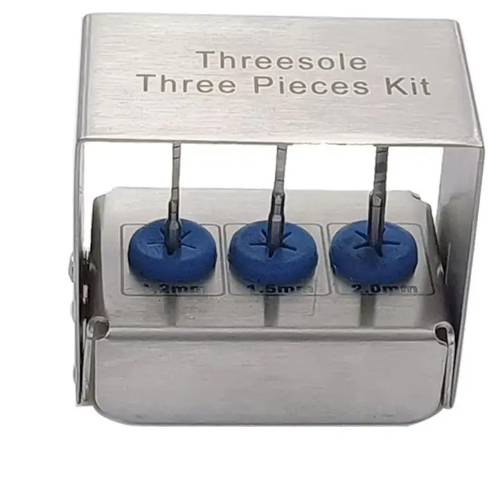 3Pcs/set Dental Surgical Guide Drill Implant Long Lance Pilot Drills Burs Dentist Instruments
