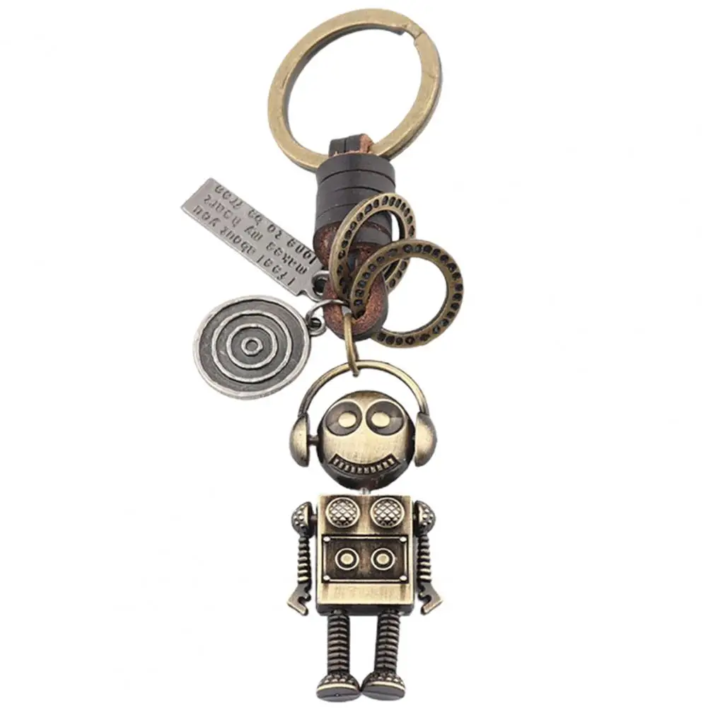 Robot Astronaut Small Size Mini Robot Astronaut Keychain Pendant Accessories Keychain Accessories