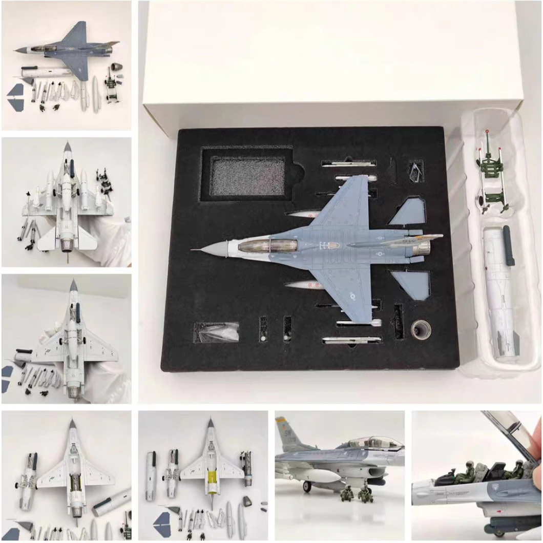 

Diecast 1/72 Scale CW United States Air Force F16 F16C F16D 19 Squadron MiG Militarized Combat Aircraft Fighter Alloy Model Gift