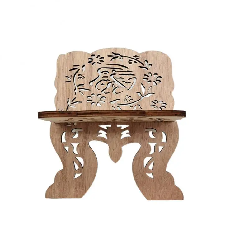 حامل كتب مقدسة خشبي ، رف عرض مزخرف ، خزانة كتب ، القرآن الكريم ، ديكور ، بيع بالجملة