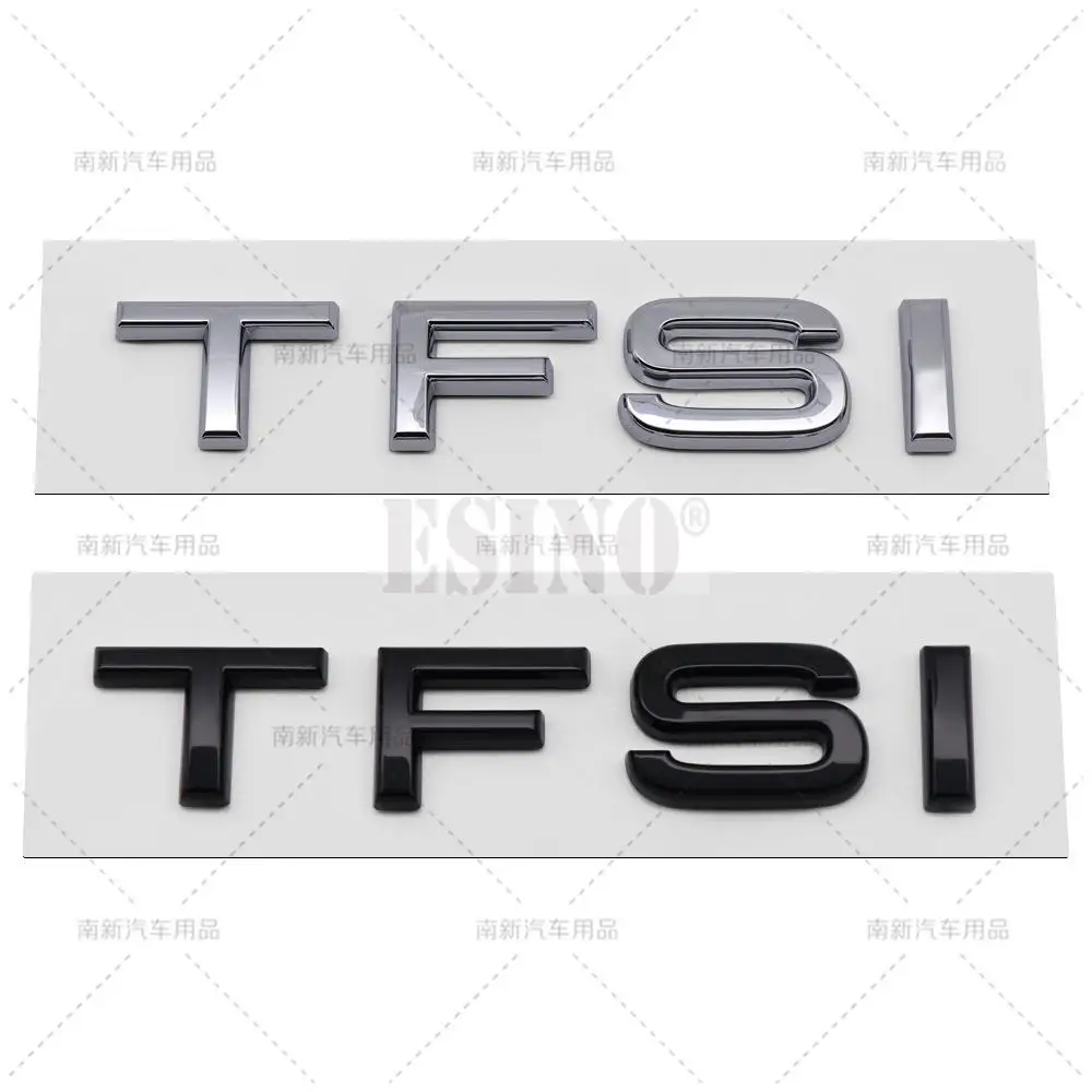 

Car Styling TFSI 3D ABS Adhesive Emblem Trunk Badge Fender Sticker Body Decal for Audi A3 A4 A5 A6 A7 A8 Q3 Q5 Q6 Q7 Q8