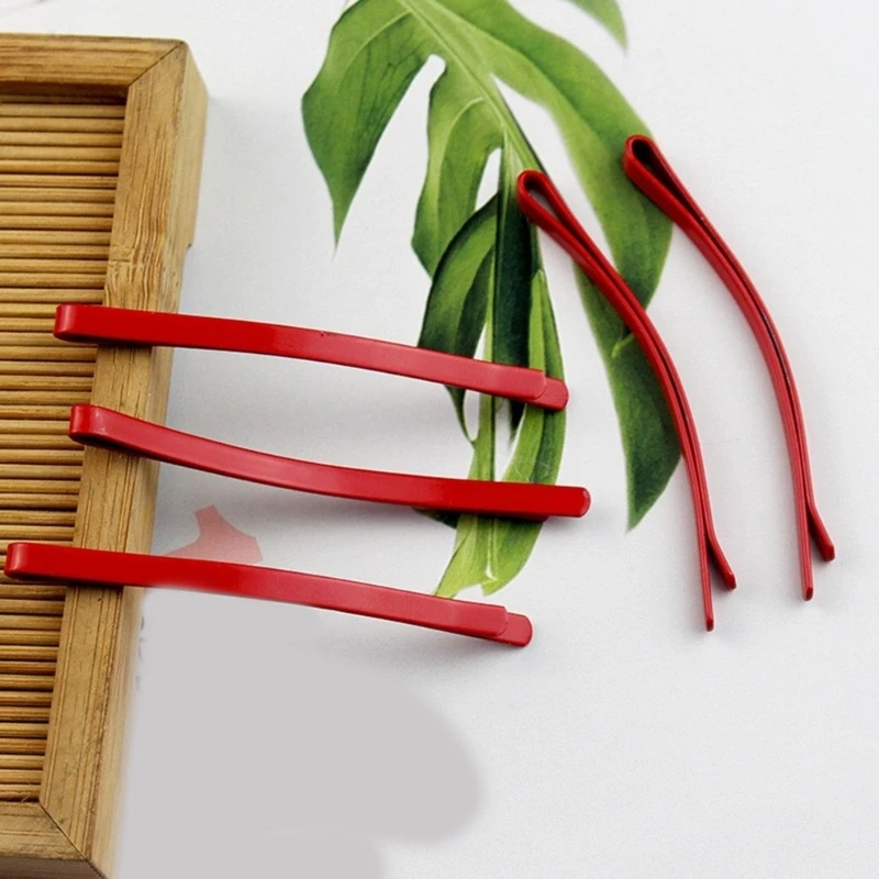 Pin Bobby Pin Cosplay Merah Gadis Remaja Pin Rambut Cosplay Pin Bobby Jepit Rambut Dropship