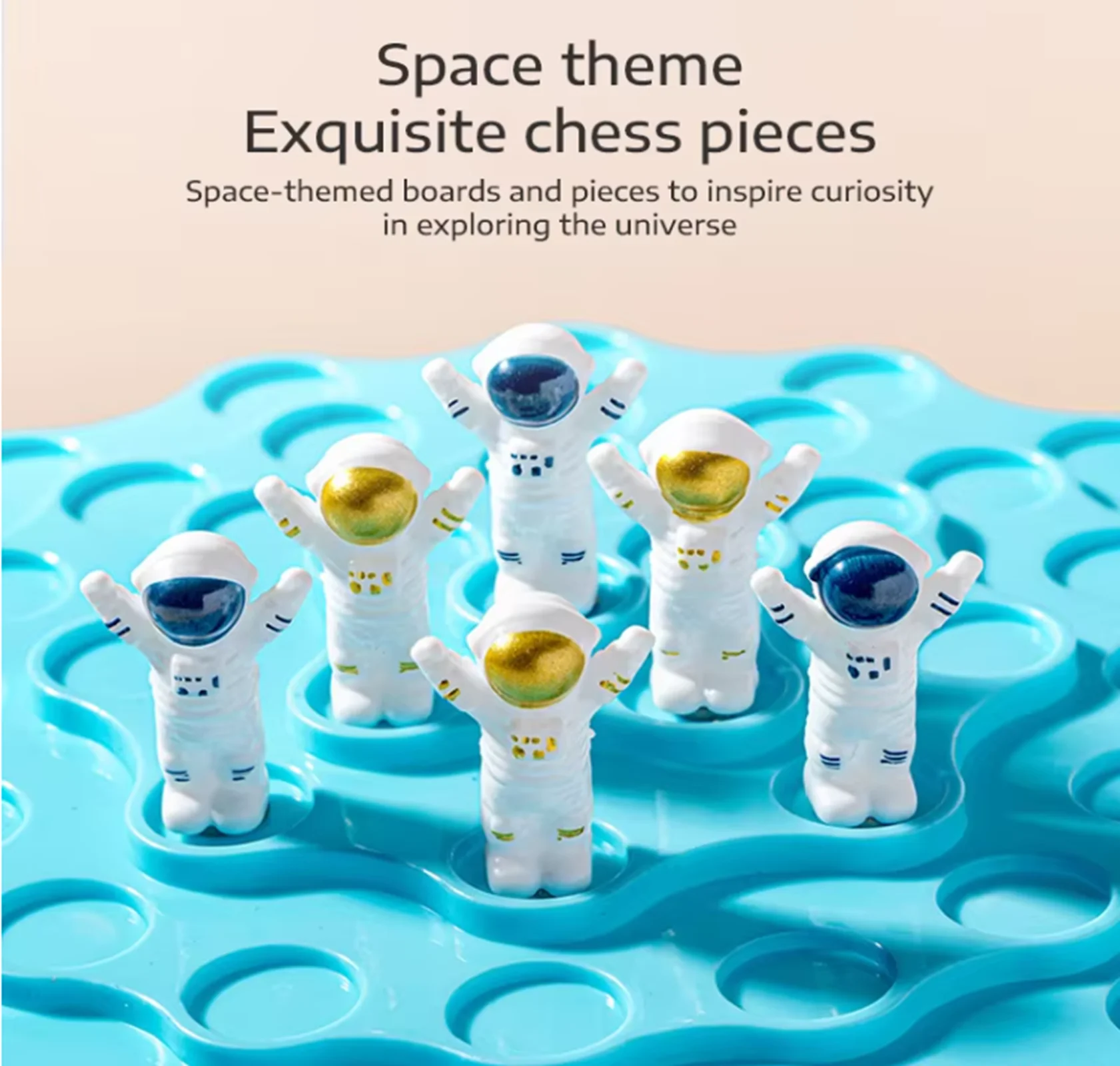 우주 비행사 밸런스 트리 테이블 게임, 듀오 대화형 집중력, 논리적 사고 게임