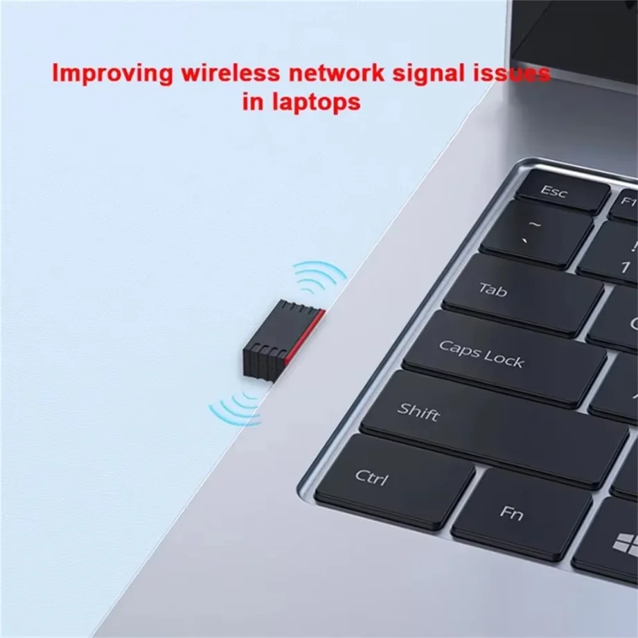 RTL8188 150Mbps USB WiFi Adapter Dongle 802.11 n/g/b Wireless Network Card Adapter WiFi Dongle for Desktop Laptop PC Windows