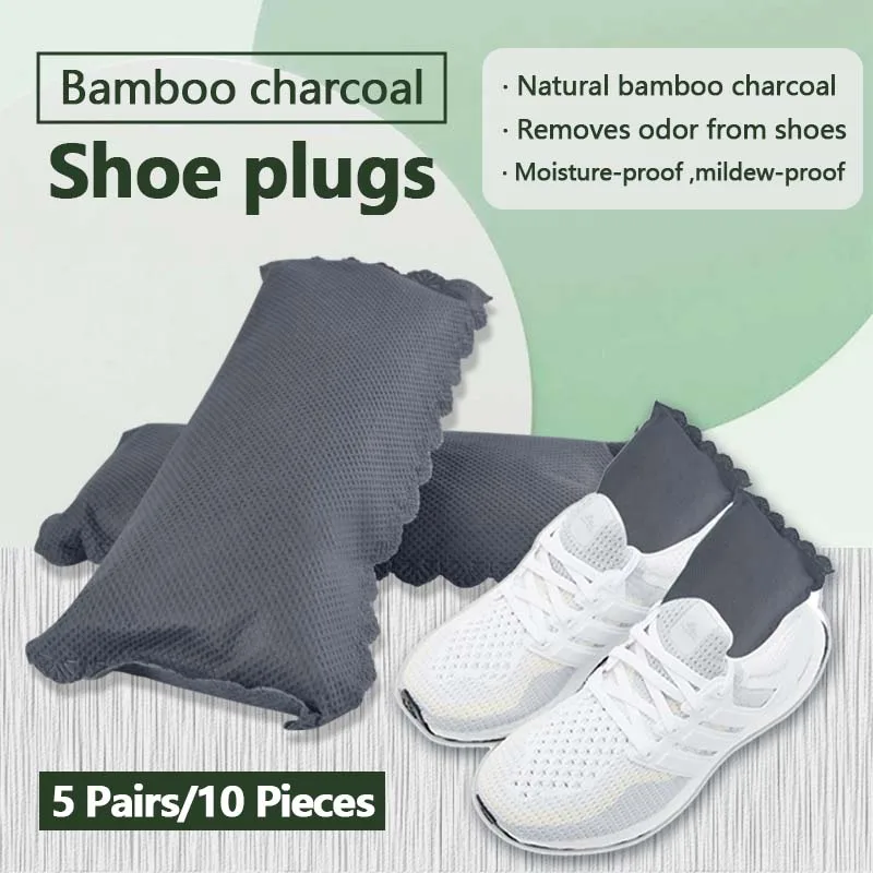 5 Pairs Shoe Deodorant Paste Sports Foot Odor & Sweat Control Smelly Plug for Odor Elimination