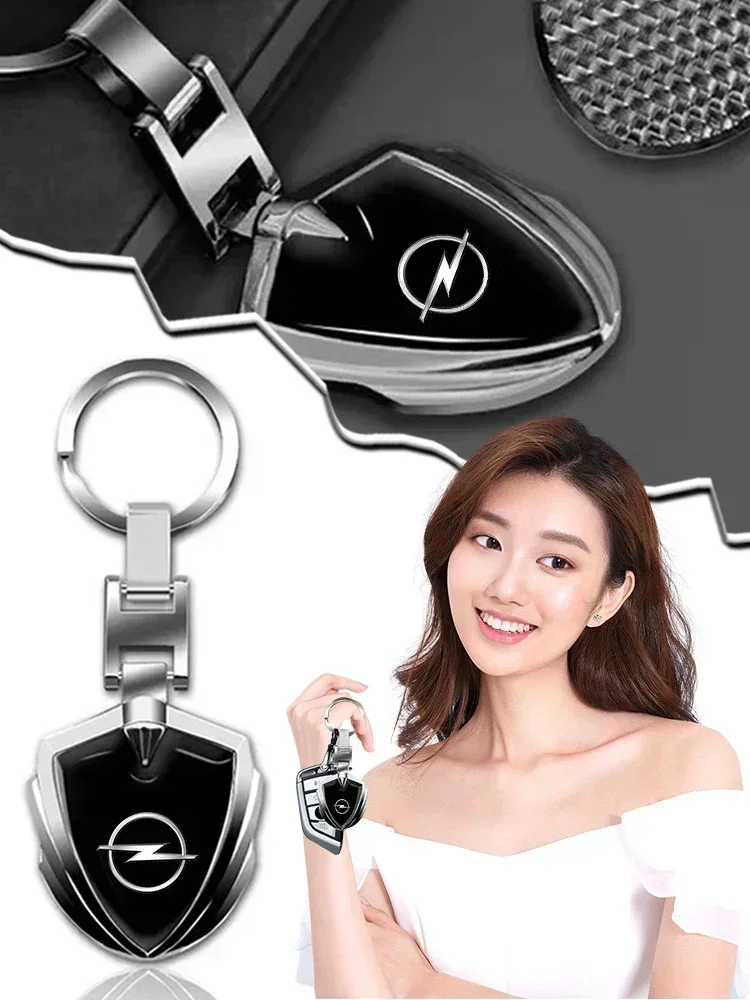 Metal Key Rings Car Logo Fashion Keychain For Opel insignia Astra H G J Antara vectra Vivaro corsa c d zafira b Car Styling