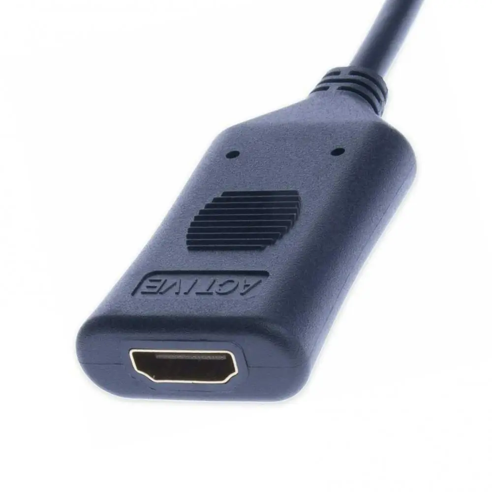 Adapter Cable Male to Female Active Display Port DP to HDMI-compatible 4K 60HZ Connector
