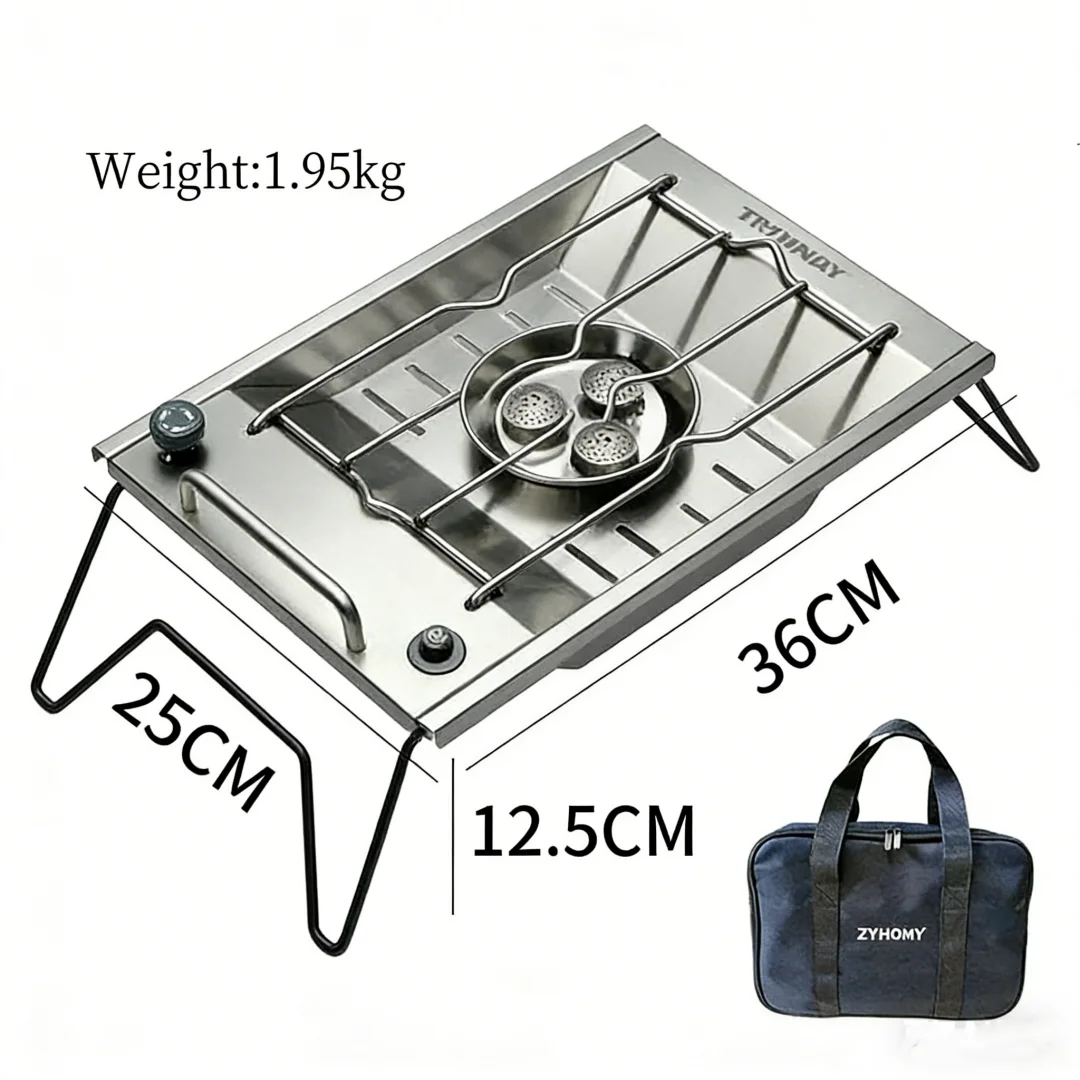 silver-gas stove