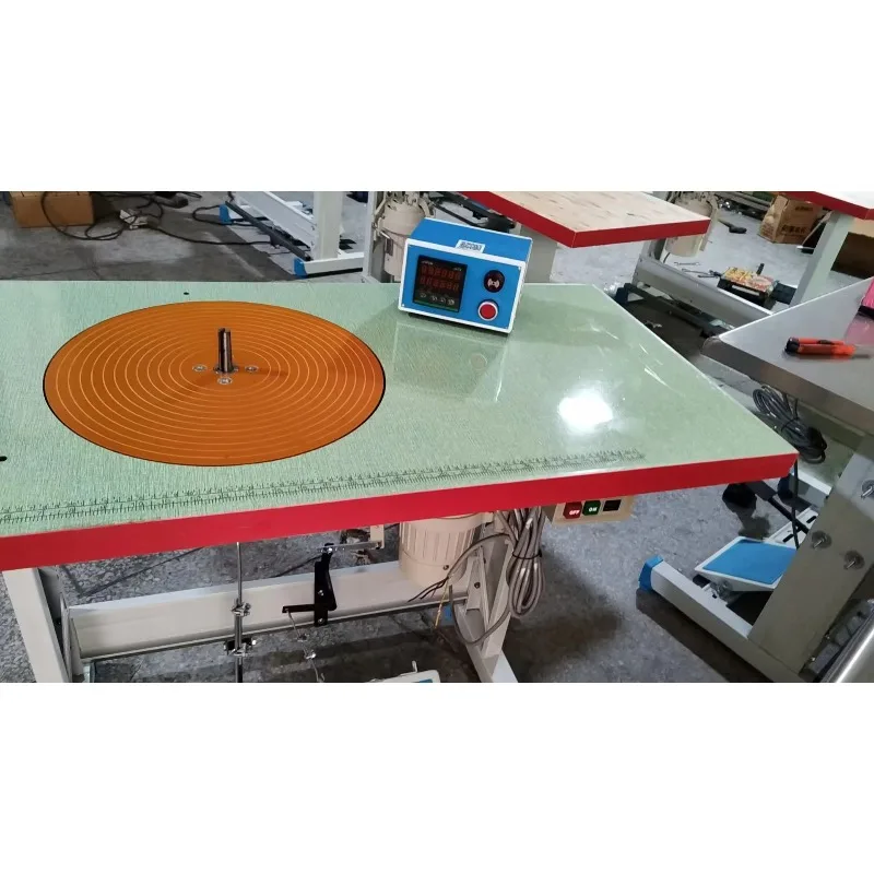 

High-Speed Semi-Automatic Narrow Fabric Tape Belt Winding Machine For Webbing Rolling