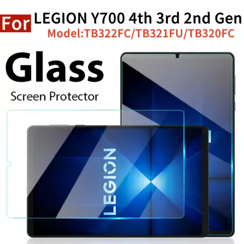 Screen Protector For Lenovo Legion Y700 2025 Tempered Glass For LEGION Y700 4th 3rd 2nd Gen 8.8" TB322FC TB321FU TB320FC 9h Film