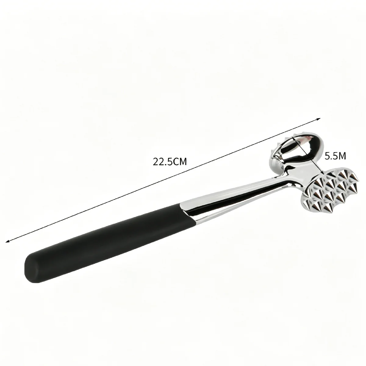 Heavy Duty Double Sided Meat Hammer Aluminum Tenderizer for Steak & Pork Chop Tendon Breaker Patting Meat Fluffy Kitchen Tool