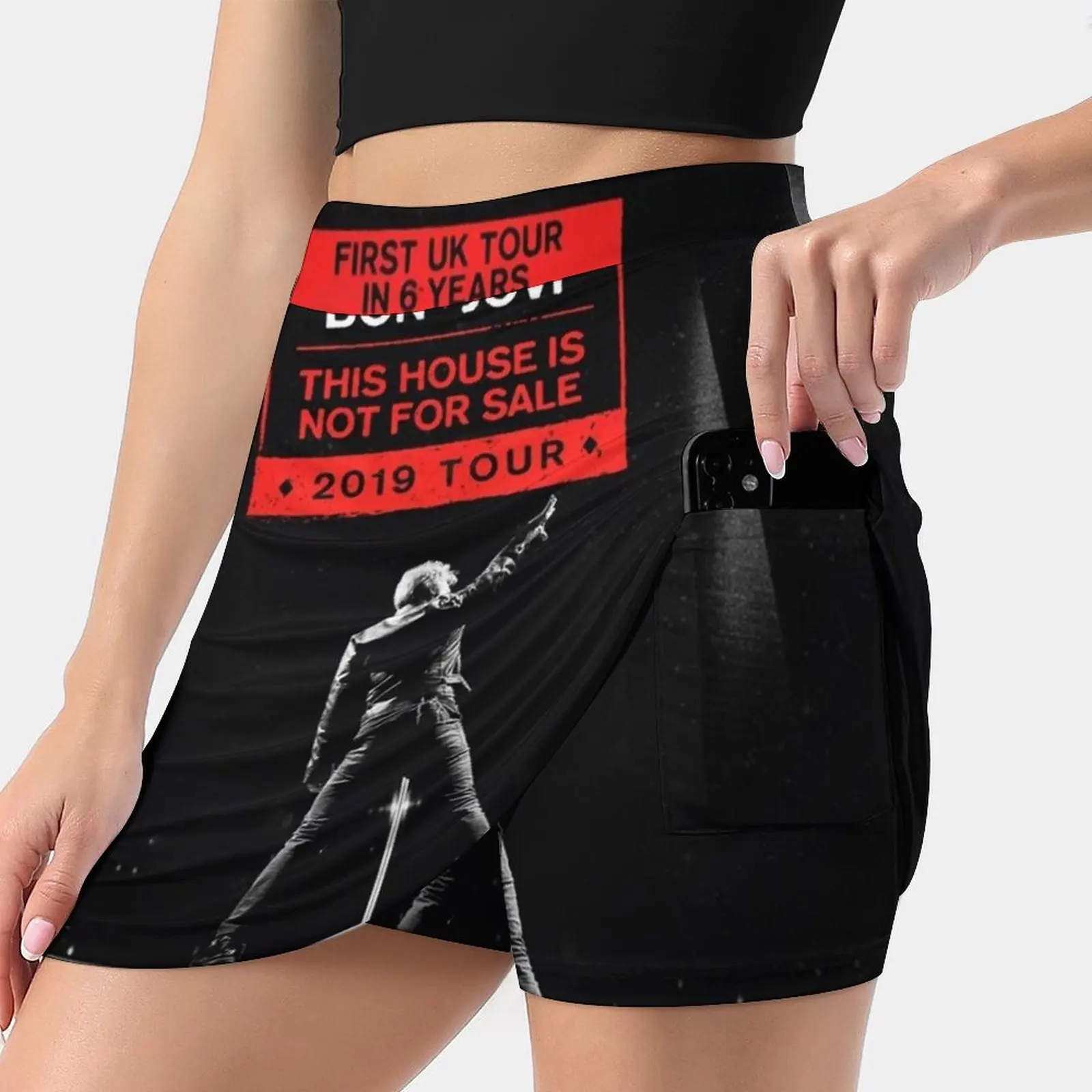 Uk Bon Tour Jovi 2019 Duasatu Women's skirt Aesthetic skirts New Fashion Short Skirts Uk Bon Tour Jovi 2019 Duasatu