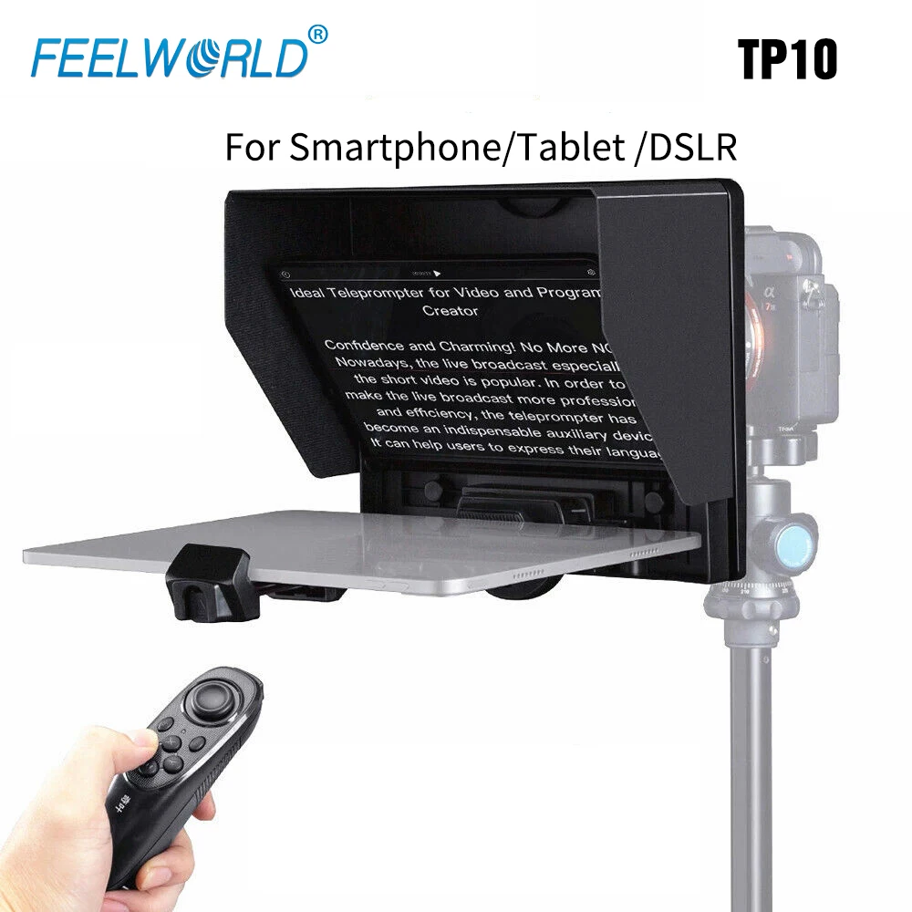 Feelworld TP10 10 Inch Foldable Zipper Suitable For Digital SLR Cameras, SmartphoneS, TableT Studios