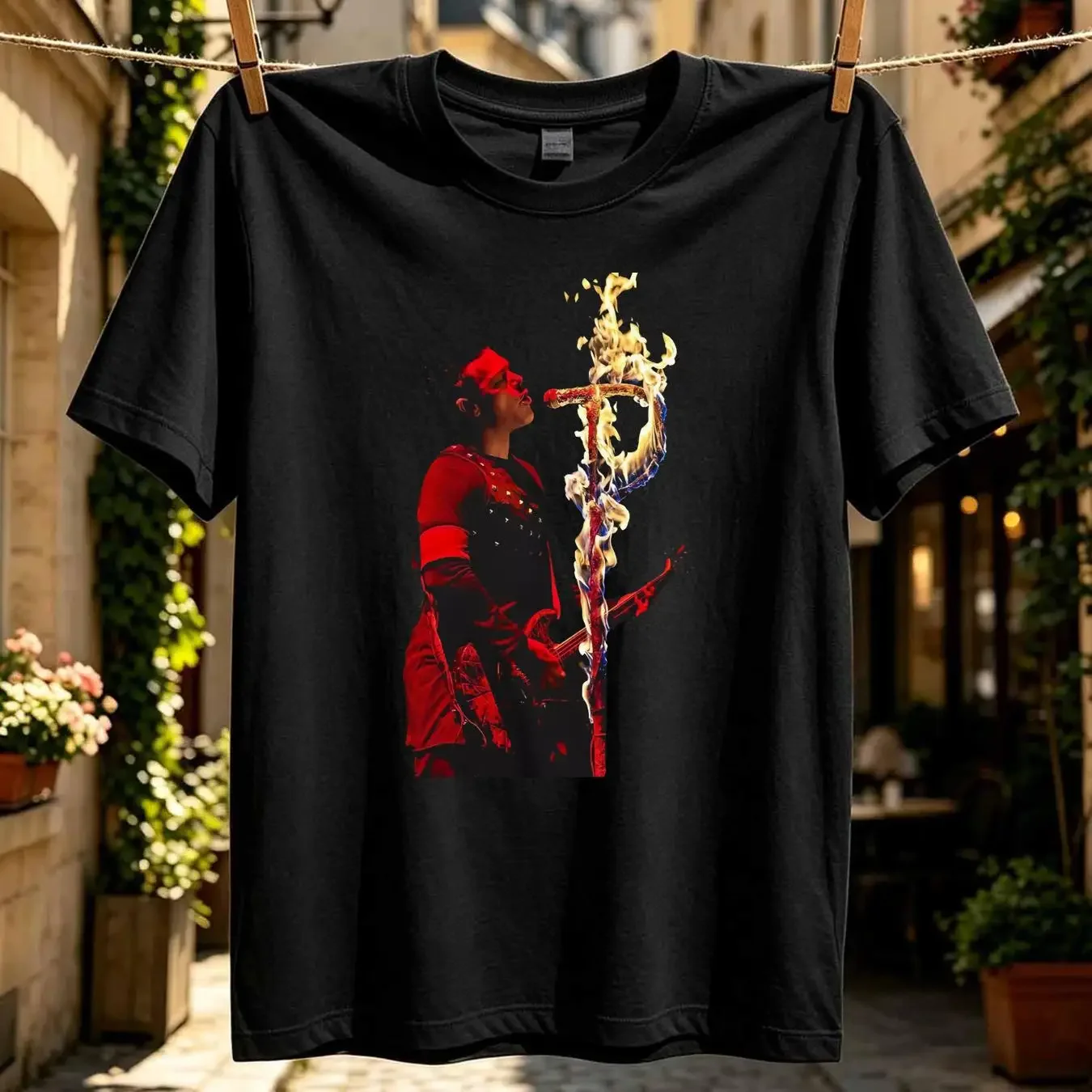 washed T Shirt Richard Zven Kruspe Size S M L 234XL Gifl For Fan NL1234 vintage Washed Versatile Unisex fashion Comfortable