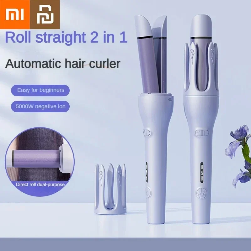 

Xiaomi Youpin 2 in 1 Hair Curler Hair Straightener 32mm Fast Heating Automatic Curling Iron Women Multifunctional Hair Roller