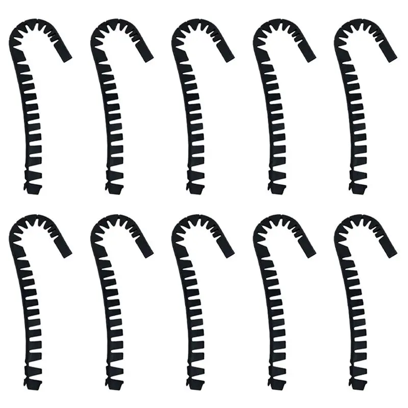 【Supernew】10X Hockey Paddle Blade Protectors Ice Hockey Stick Protectors For Off-Ice Practice And Training Accessories Black