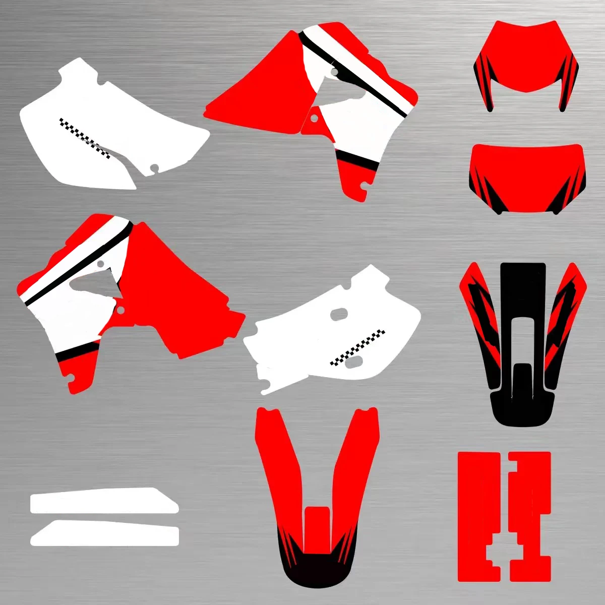 Kit de adesivos para motocicleta Honda, Decoração de fundo, XR650R, 2000, 2001, 2002, 2003, 2004, 2005, 2006, 2007, 2008, 2009, XR 650R