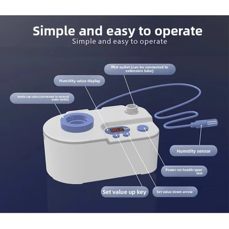 Smart Humidifier with Constant Humidity Control, for Home and Laboratory Use.