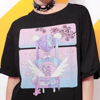 美學服飾 動漫T卹 日系動漫襯衫 黑暗可愛 原宿風 日本少女 二維街頭時尚 10 最佳銷售 暗黑可愛風服裝 - №8