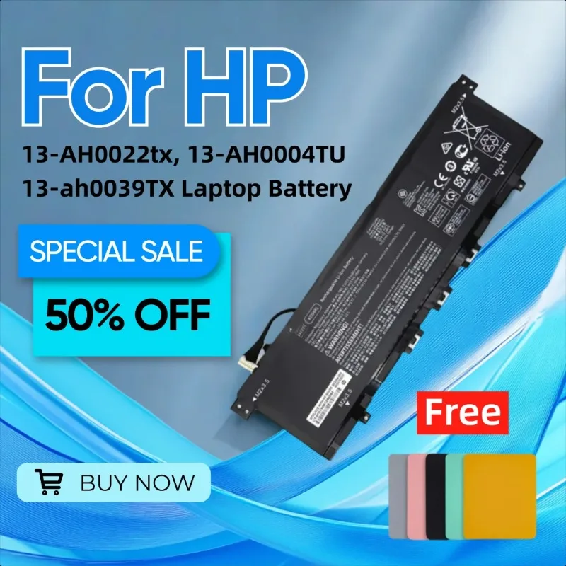 

For HP Envy 13-AH0022tx, 13-AH0004TU, 13-ah0039TX Laptop Battery Give Away A Mouse Pad