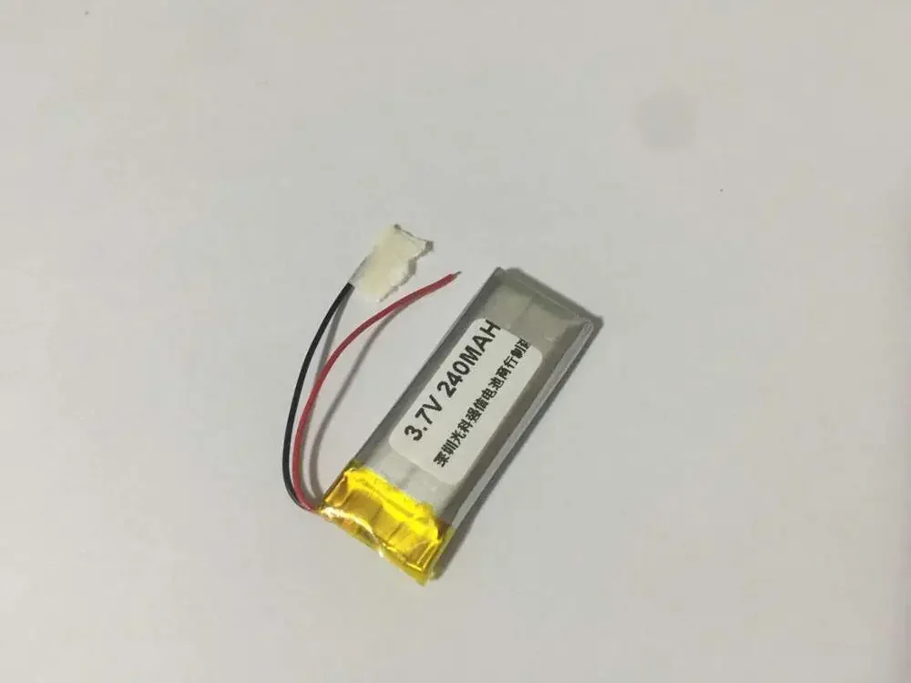 Новый полностью емкостный полимерный литиевый аккумулятор 3,7 В. 501540   Bluetooth-гарнитура MP3 240 мАч / устройство / Мини