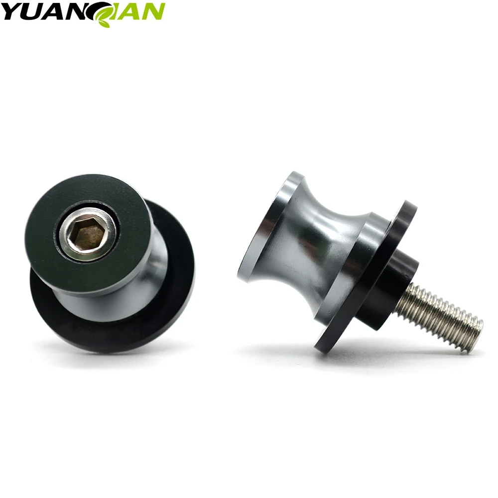 قطع غيار الدراجات النارية من الألومنيوم باستخدام الحاسب الآلي لـ Kawasaki Ninja 250R بكرات المتزلجون Swingarm لـ Kawasaki Ninja 250R 2008 2009 2010 2011 #2