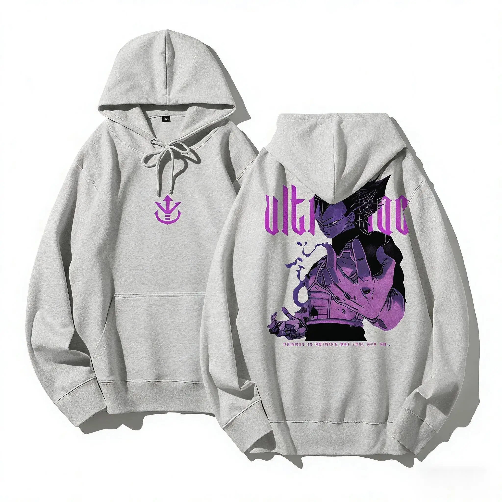 Unisex Dragon Ball Vegeta Hoodie Cosplay Pullover Männer Frauen 2026 Winter Übergroße Casual Tops Streetwear Grafik Druck Hoodies