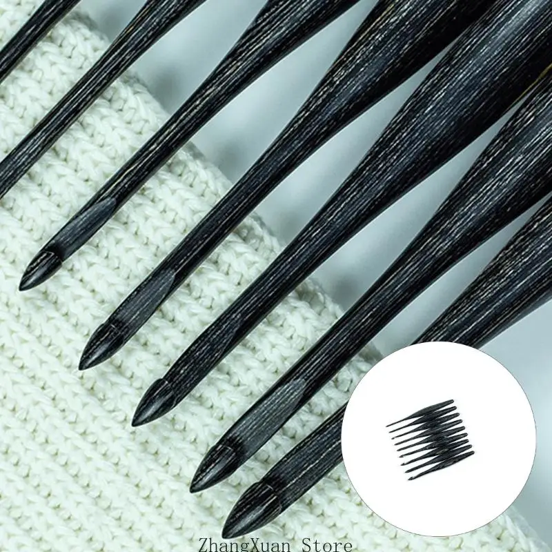 Häkelnadelset aus Holz mit großem zur einfachen Verwendung durch alle Fähigkeitsstufen Craft 3XUF – Detail 9